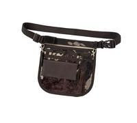 perfeclan Sac Banane d'infirmière pour Femmes, Tablier Professionnel, Sac de Hanche avec Porte-Ruban, Sac de Taille, Noir