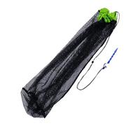 Perfeclan Sac de Filet de pêche, Sac de Stockage de Poisson, équipement de Crabe avec Bouchon de Sol, Sac de Collecte de Poisson, Sac en Filet de pêche, 40x80cm