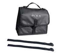 Perfeclan Sacoche de Guidon Isotherme Pliable pour vélo, Sacoche de Cadre de vélo multifonctionnelle, résistante à l'eau, avec Panier et Pochette Avant