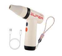 perfeclan Séchante de cheveux portable 3 Engrés Paramètres compacts rechargeables (seul mode de vent froid) Sèche-coups sans fil pour le salon extérieur de, Bleu