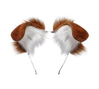 perfeclan Serre-tête en fausse pour oreilles d'animaux, ajustable, léger, à porter au quotidien, fait à la main, polyvalent, Style C