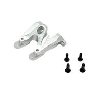 perfeclan Support d'aileron arrière de rechange en métal pour modèles réduits RC 1:24, compatible avec les camions crawlers pour Wltoys 244016, Argent