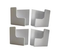 perfeclan Support de Balance Mural Universel, Porte-Balance Mural Adhésif, Support Plastique ABS, Support Mural pour Balance Électronique pour Salle de Bain, Maison, Chambre à Coucher, Blanc