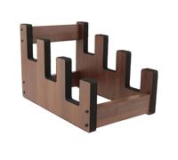 perfeclan Support de guitare en bois pour 3 guitares, présentoir avant pour la maison ou le studio, support pour plusieurs guitares pour guitares électriques