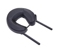 perfeclan Support de massage pour le visage avec oreiller, support portable en alliage d'aluminium, équipement de massage, appui-tête universel robuste, Noir