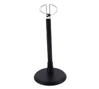 Perfeclan Support de Support de Présentoir Réglable en Forme d'Anneau en Métal Réglable - Noir, 35CM Noir