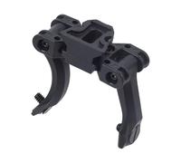 Perfeclan Support pour Lunettes de Vision Nocturne, Adaptateur pour Casque, Accessoires en Nylon, Support NVG à Double Bras en J pour Jeux vidéo, Cyclisme et