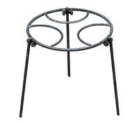 Perfeclan Support trépied pour, Support Multifonction pour casseroles et poêles, Grille de Cuisson Pliable pour, randonnée, pêche et, 27cm