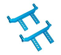 perfeclan Supports de poteau de carrosserie RC 1/16, pièce de rechange, supports de coque de remplacement pour modèle 16101 16103 16101Pro, bricolage, 2 pièces, Bleu