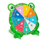 perfeclan Table de multiplication de 99 - Plateau tournant en bois - Outil pédagogique - Matériel d'apprentissage - Jouet éducatif de mathématiques pour