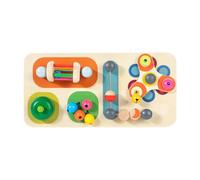 perfeclan Tableau d'activités intelligent et ludique pour développer la motricité fine et les capacités sensorielles des enfants de 1 à 3 ans, idéal pour