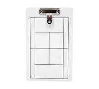 Perfeclan Tableau de Jeu d'entraînement de Tennis avec Stylo effaçable pour séances de stratégie d'équipe, Accessoire Double Face
