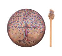 perfeclan Tambour chamanique, instrument de musique portable et créatif, idéal pour les fêtes et les mélomanes. Décoration cadeau parfait pour les amateurs de, Déesse de La Vie