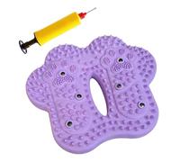 perfeclan Tapis de bureau gonflable pour les pieds, tapis de réflexologie plantaire, coussin d'acupression pour les points de pression, idéal pour les, Violent