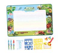 perfeclan Tapis de gribouillage de peinture à l'eau, jouet éducatif, tapis de gribouillage de couleur d'écriture pour enfants, filles, garçons, cadeaux, forêt