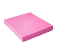 Perfeclan Tapis d'équilibre en Mousse TPE, Tapis de Yoga Portable, imperméable, antidérapant, genouillère, Coussin d'équilibre pour la Gymnastique à Domicile, Rose