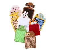 Perfeclan Tapis sensoriels 8 pièces, panneau mural sensoriel texturé éducatif, coussinets sensoriels assortis pour garçons et filles, garderie préscolaire