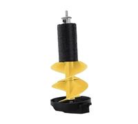 perfeclan Tarière à glace, foret pour pêche sur glace, creusement pour pêche sur glace, accessoires de pêche sur glace portables, tarière à glace pour la pêche, 50 Cm Jaune