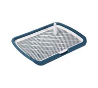 Perfeclan Toilet pour Animaux Bac d'apprentissage pour Chiens Plateau de Propreté Porte-Tapis Chiot PP Antidérapant Nettoyage Facile Convient à L'Entraînement I, Vert
