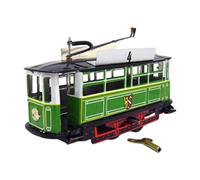 Perfeclan Tramway Modèle Photographie Accessoire Bureau Polyvalent Ornement Décoration Collection Tram Jouet pour Chambre Maison Bibliothèque Hommes