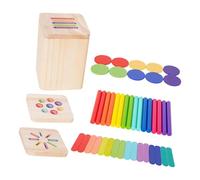 Perfeclan Trieur de Couleurs - Boîte d'apprentissage et d'association - Jouet coloré 3 en 1 - Cadeau d'anniversaire - Jouet sensoriel - Idéal pour