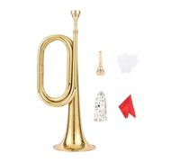 perfeclan Trompette, de cavalerie pour débutants avec sac de transport, instrument de musique en cuivre pour enfants et professionnels, Style D