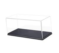 Perfeclan Vitrine de Présentation pour Modèle de Voiture 1:43, Boîte de Présentation Empilable Transparente, Boîtier pour Collection et Protection Contre Poussière, Vitrine pour Figurines Miniatures