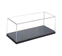 perfeclan Vitrine en acrylique transparente de comptoir pour collectionneurs de voitures miniatures à l'échelle 1/32. Boîte de rangement idéale pour les