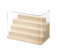 perfeclan Vitrine légère et transparente, résistante à la poussière, présentoir pour poupées, modèles de collection, bibliothèque