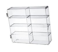 perfeclan Vitrine pour objets de collection, boîte d'exposition de voiture à échelle, vitrine de figurine, boîte d'exposition d'objets de collection pour jouets