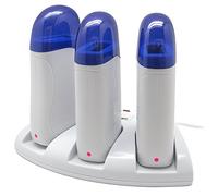 Perfect Beauty Triple Base Roll-On - Appareil de cire avec Base Triple et 3 Chaufferettes Roll On