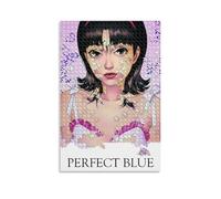 Perfect Blue Anime Movie Art Poster Peinture décorative sur toile Art mural pour salon, chambre à coucher, art mural, impression d'image moderne, décoration de salle familiale, 60 x 90 cm
