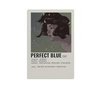 Perfect Blue Anime Movie Minimaliste Art Poster Peinture décorative sur toile Art mural pour salon, chambre à coucher, art mural, impression d'image moderne, décoration de salle familiale, 30 x 45 cm