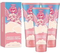 Perfect Body Tanning Cream, Intensive Tanning Luxe Cream, Sunbed Cream, Tan Accelerator, Self Tanning Oil, Achieve A Natural Tanning, Fast Tanning, For All Skin Types (3pcs)