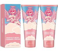 Perfect Body Tanning Cream, Intensive Tanning Luxe Cream, Sunbed Cream, Tan Accelerator, Self Tanning Oil, Achieve A Natural Tanning, Fast Tanning, for All Skin Types (2pcs)