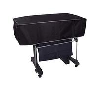 Perfect Dust Cover Housse anti-poussière courte en nylon noir compatible avec les imprimantes HP DesignJet T630 et HP DesignJet T650 grand format sans fil traceur 36 pouces, antistatique et étanche