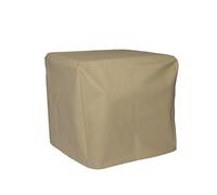 PERFECT DUST COVER, Housse rembourrée beige compatible avec friteuse à air Emeril Lagasse Power 360 modèle S AFO-001 grille-pain de taille standard, double couture et housse imperméable par The The