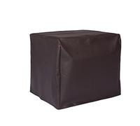 PERFECT DUST COVER, Housse rembourrée marron compatible avec friteuse à air Emeril Lagasse Power 360 modèle S AFO-001 de taille standard, double couture et housse imperméable par The