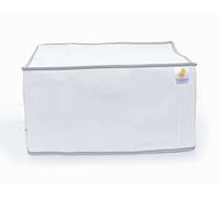 PERFECT DUST COVER, The LLC Housse en nylon blanc compatible avec les scanners de documents Canon imageFORMULA DR-G2100 et Canon imageFORMULA DR-G2110 Double couture et imperméable