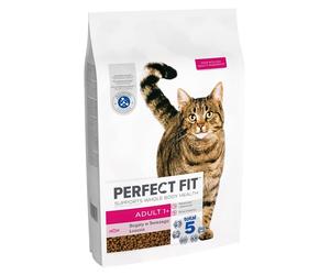 PERFECT FIT Adult 1+ 7 kg nourriture sèche complète pour chats adultes riche en saumon frais