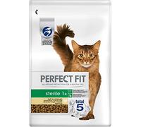 Perfect Fit - Adulte - Stérile - Croquettes pour chat - Poulet - 3 x 2,8 kg