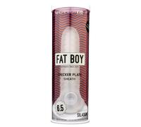 Perfect Fit - Fat Boy Checker Box - gaine pénienne (17 cm, blanc)