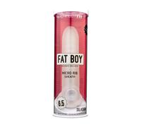 Perfect Fit - Fat Boy Micro Rainuré - gaine pénienne (17 cm, blanc)