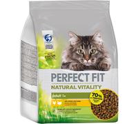 PERFECT FIT Natural Vitality nourriture complète pour chats adultes au poulet et à la dinde 2,4 kg