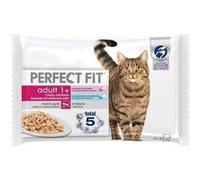 Sachets fraicheur en sauce - Aux poissons - Pour chat sterilise - 4 x 85 g x13