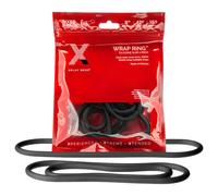 Perfect Fit - set de cockrings fins - silicone noir (3 pièces)