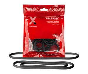 Perfect Fit - set de cockrings fins - silicone noir (3 pièces)
