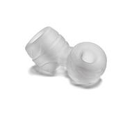 Perfect Fit SilaSkin Cock & Ball Anneau de Pénis Transparent
