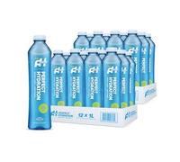 Perfect Hydration Eau potable alcaline pH 9,5+, fabriquée aux États-Unis, bouteille de 1 litre, boîte de 12, 2 caisses