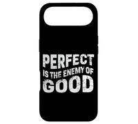 Perfect is The Enemy of Good Quote Voltaire Coque pour iPhone Air